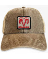 Czapka z daszkiem RAM Vintage Trucker Brown
