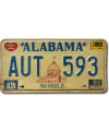 Tablica rejestracyjna USA Alabama 1980 Capitol AUT 593