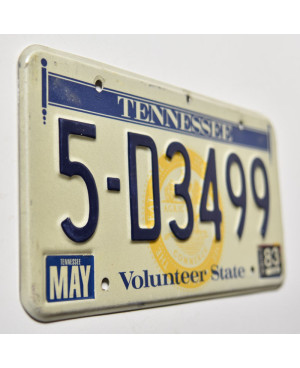 Tablica rejestracyjna USA Tennessee Volunteer State Seal