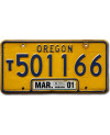 Tablica rejestracyjna USA Oregon 2001 Truck T501166