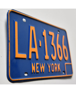 Tablica rejestracyjna USA New York Blue LA-1366