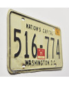 Tablica rejestracyjna USA Washington D.C. 1971 Nation´s Capital 516-774