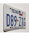 Tablica rejestracyjna USA Texas Lone Star D89 ZXG