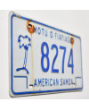 Tablica rejestracyjna American Samoa 8274
