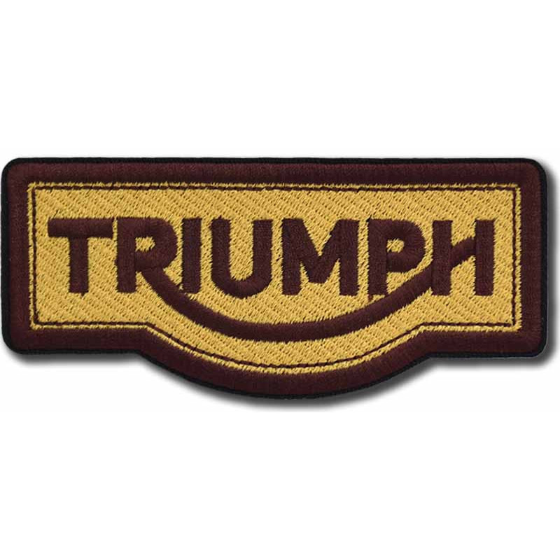 Naszywka Triumph Brown 11 cm x 5 cm