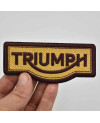 Naszywka Triumph Brown 11 cm x 5 cm