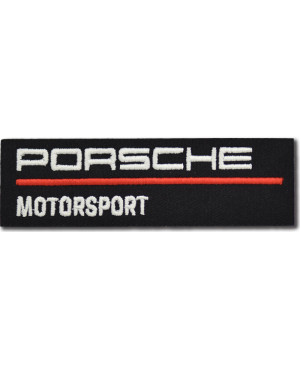 Naszywka Porsche motorsport 10 cm x 3 cm