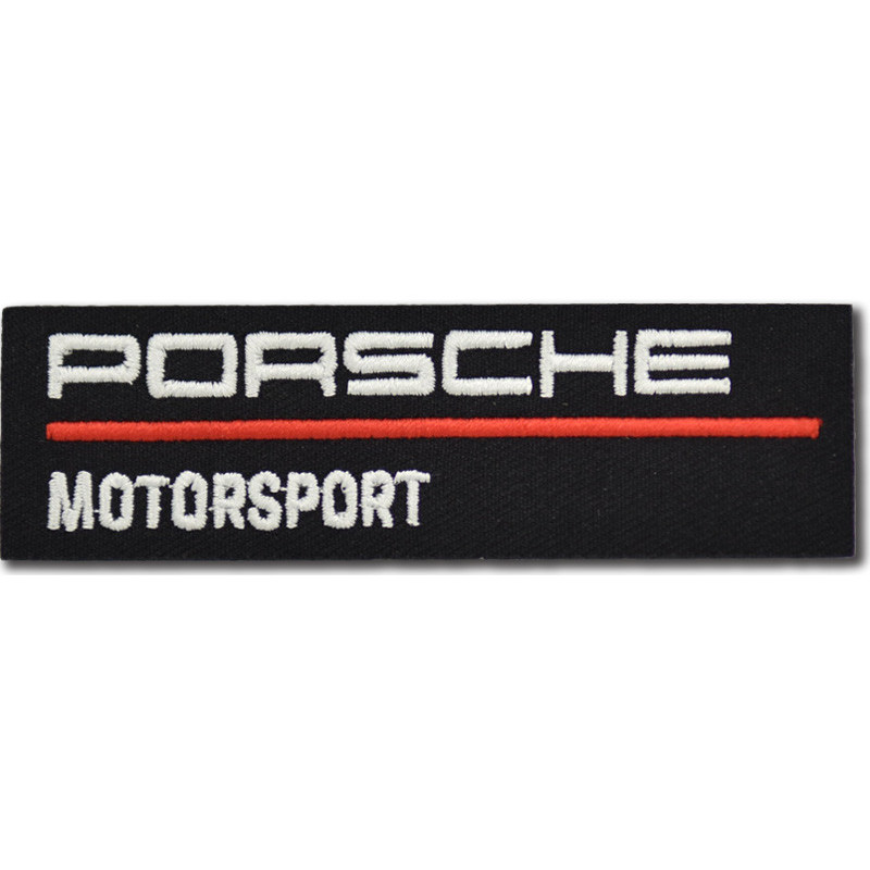 Naszywka Porsche motorsport 10 cm x 3 cm