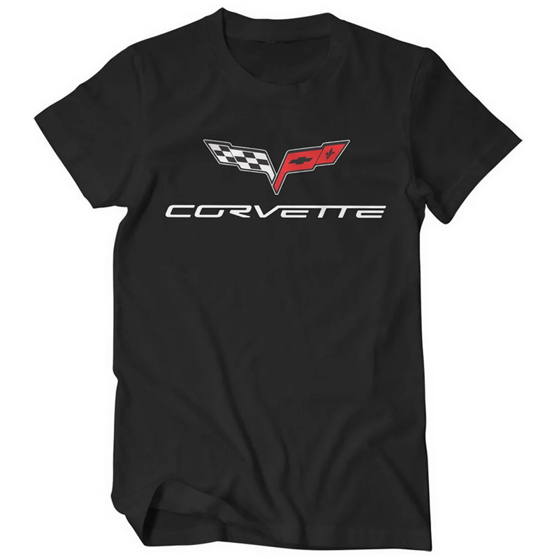 Koszulka męska Chevrolet Corvette C6 logo