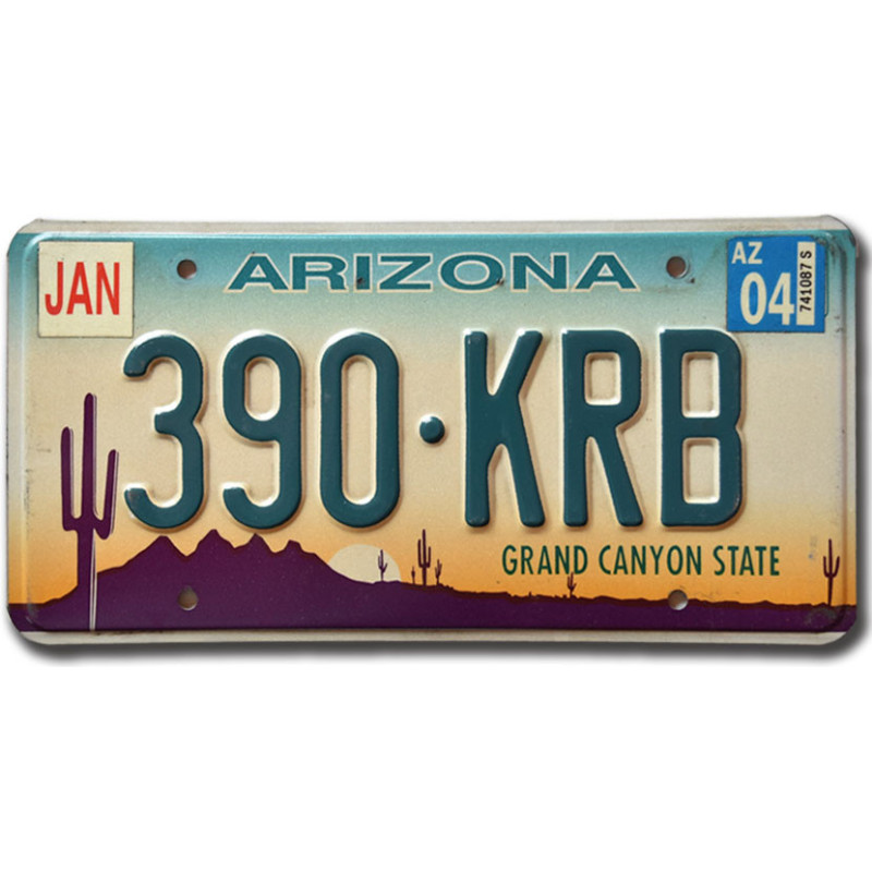 Tablica rejestracyjna USA Arizona Grand Canyon 390-KRB
