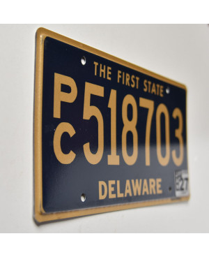 Tablica rejestracyjna USA Delaware The First State Blue PC518703