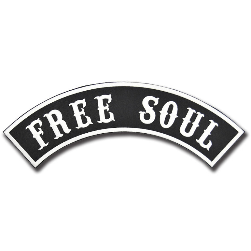 Naszywka Free Soul Rocker - XXL na plecy