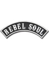 Naszywka Rebel Soul Rocker - XXL na plecy