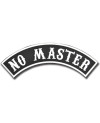 Naszywka No Master Rocker - XXL na plecy