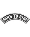 Naszywka Born To Ride Rocker - XXL na plecy