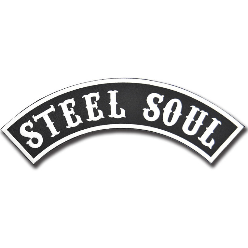 Naszywka Steel Soul Rocker - XXL na plecy