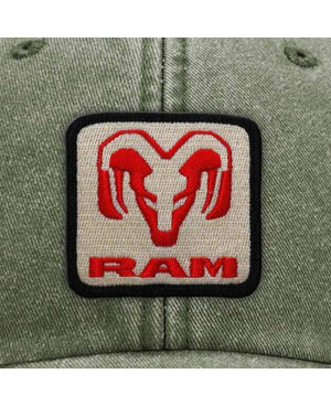 Czapka z daszkiem RAM Vintage Olive Low Profile