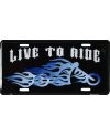 Tablica rejestracyjna USA Live to Ride