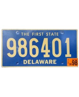 Americká SPZ Delaware The First State