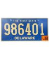 Tablica rejestracyjna USA Delaware The First State