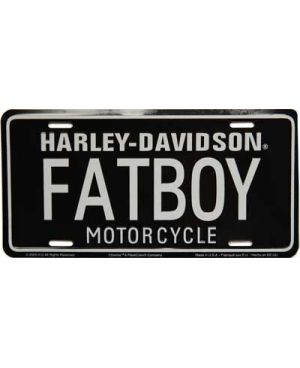 Tablica rejestracyjna USA Harley Davidson Fatboy