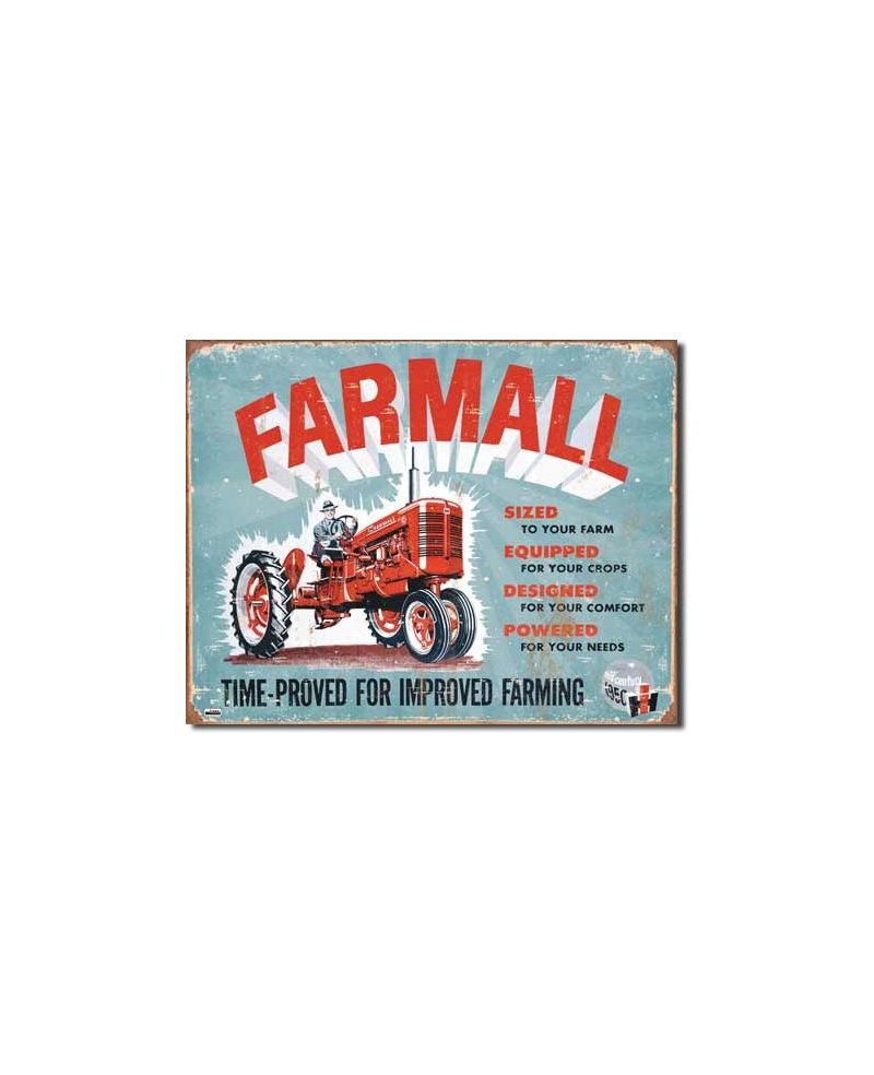 Tablica metalowa Farmall - Model A 32 cm x 40 cm