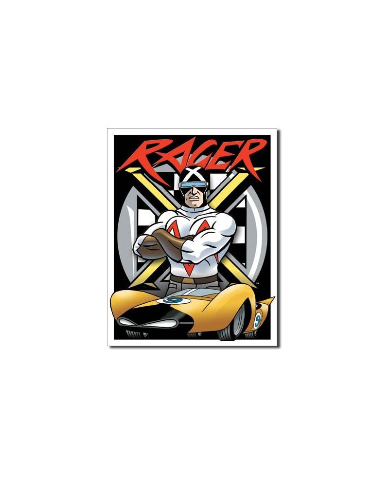 Tablica metalowa Speed Racer - Racer X 32 cm x 40 cm