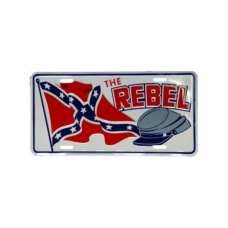 Americká SPZ Rebel Cap + Flag
