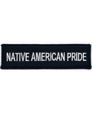 Naszywka Native American Pride długa 3 cm x 10 cm