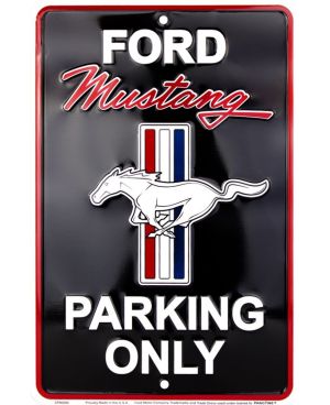 Tablica metalowa Ford Mustang Parking, 20 cm x 30 cm