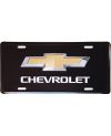 Tablica rejestracyjna USA Chevrolet Bow Tie czarna