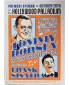 Plakat koncertowy Tommy Dorsey + Frank Sinatra, Hollywood 1940