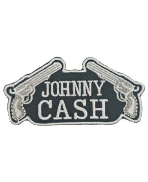 Naszywka Rewolwery Johnny Cash 4 cm x 7,5 cm