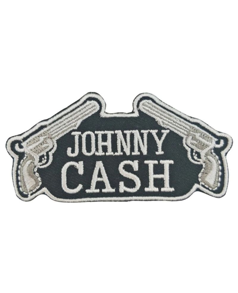 Naszywka Rewolwery Johnny Cash 4 cm x 7,5 cm