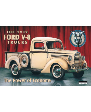Plechová cedule FORD PICK-UP - 1939