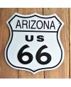 Tablica metalowa Route 66 Arizona Shield 30cm x 30cm