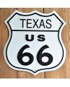 Tablica metalowa Route 66 Texas Shield 30cm x 30cm