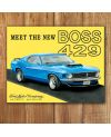 Tablica metalowa Ford Mustang Boss 40 cm x 32 cm