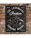 Plechová cedule Indian Motorcycles - Legendary 40 cm x 32 cm w