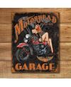 Tablica metalowa Legends - Motorhead Garage 40 cm x 32 cm