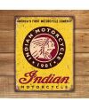 Tablica metalowa Indian Motorcycles Since 1901, 40 cm x 32 cm