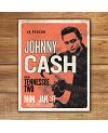 Tablica metalowa Johnny Cash and his Tennessee Two 32 cm x 40 cm