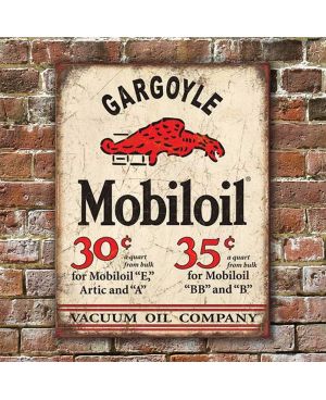 Tablica metalowa Mobiloil Gargoyle 40 x 32 cm