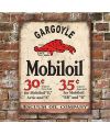 Tablica metalowa Mobiloil Gargoyle 40 x 32 cm