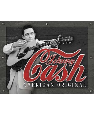 Tablica metalowa Johnny Cash - American Original 32cm x 40cm