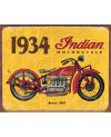 Tablica metalowa 1934 Indian 40 cm x 32 cm