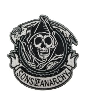 Naszywka Sons of Anarchy okrągła 8cm x 8cm