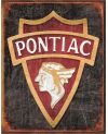 Plechová cedule 1930 Pontiac Logo 40 cm x 32 cm