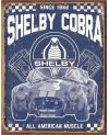 Tablica metalowa Shelby - American Muscle 40 cm x 32 cm