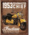 Tablica metalowa 1953 Indian Roadmaster new 40 cm x 32 cm